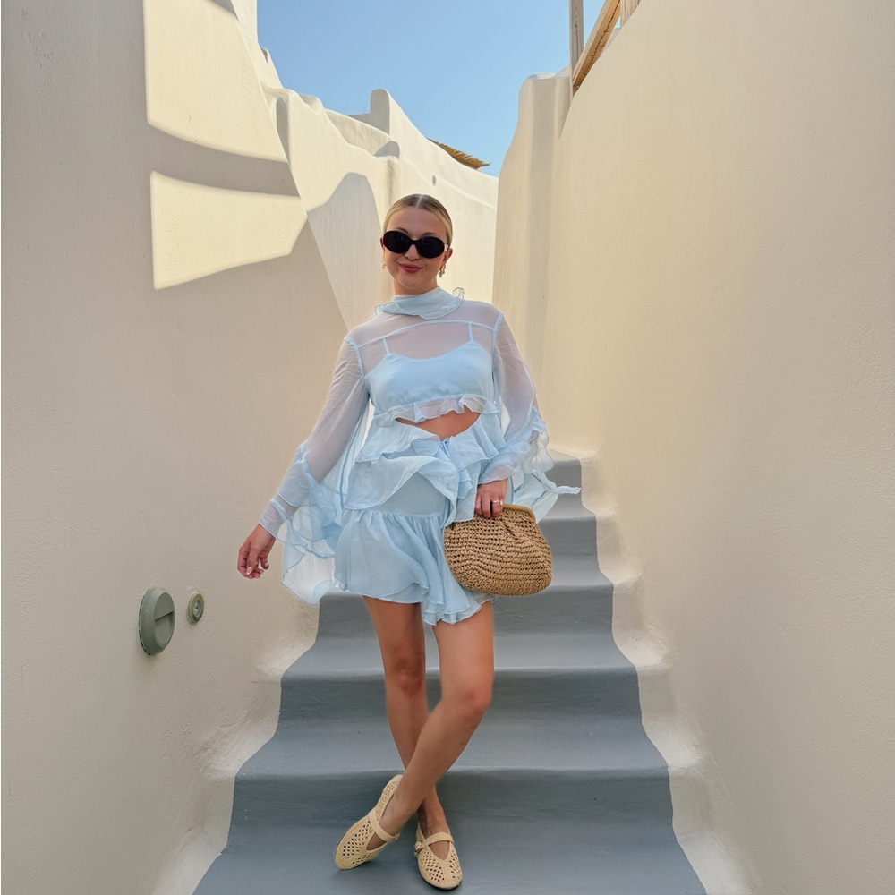 Bardot Anyssa Ruffle Mini Dress